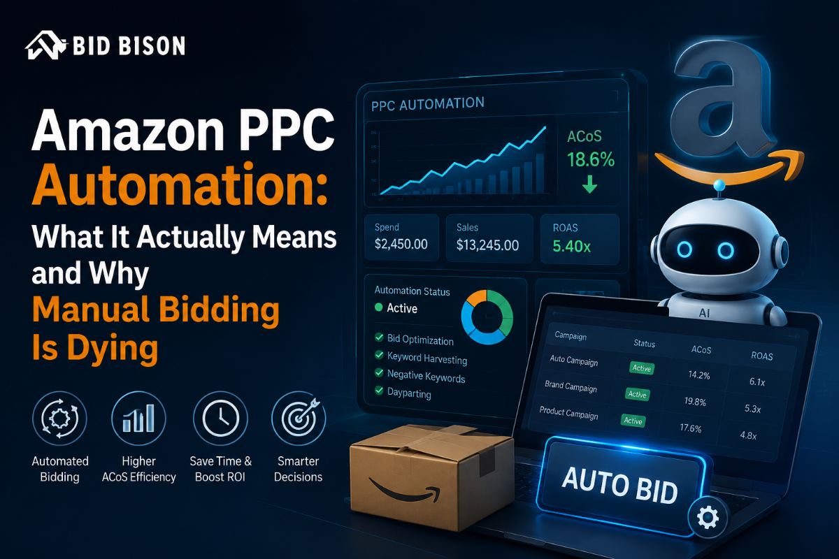 Amazon PPC Automation: What It Actually Means and Why Manual Bidding Is Dying