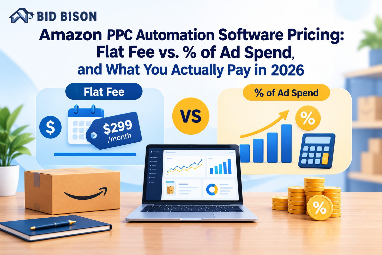 Amazon PPC Automation Software Pricing: Flat Fee vs. % of Ad Spend, and What You Actually Pay in 2026
